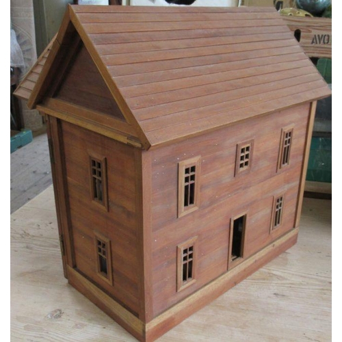 107 - A wooden dolls house