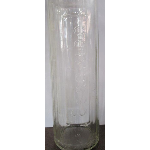 162 - An Esso Lube glass bottle