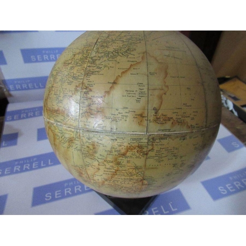 199 - A Phillips 10ins terrestrial globe