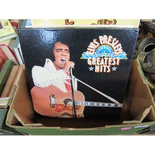 271 - A collection of records, including compilations, Elvis etc 38460