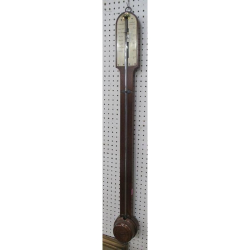 295 - A Abraham, An Antique stick barometer  E45272XR