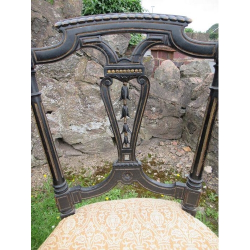 91 - A Victorian cabriole leg stool, together with a reproduction coffee table, 35.5ins x 18ins, height 1... 