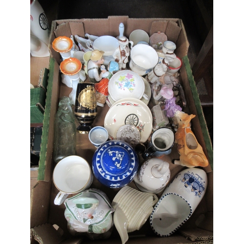 277 - Two boxes of assorted china etc