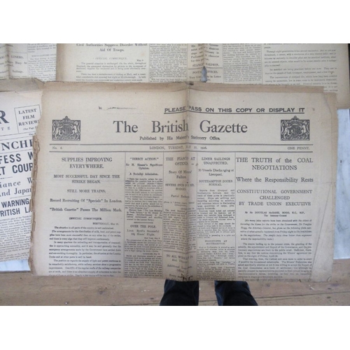 247 - General Strike 1926, British Gazette, edited by Winston Churchill, May 8th, 10th, 11th, 12th & 13th,... 