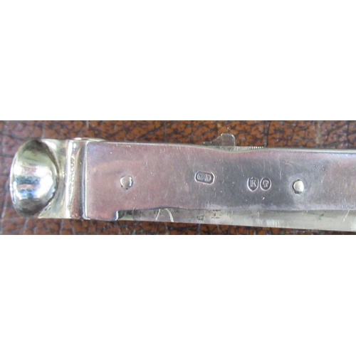 277 - A Victorian silver smokers penknife, fitted with blades, picks, cigar cutter , stamped A. Barrett an... 