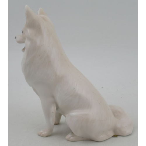 359 - A Royal Copenhagen model, of a seated dog, No 977, made 1923-1930