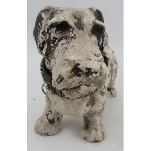 371 - A pottery model, of a Scottie dog