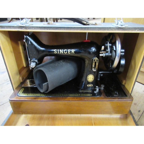 5 - Two Singer sewing machines