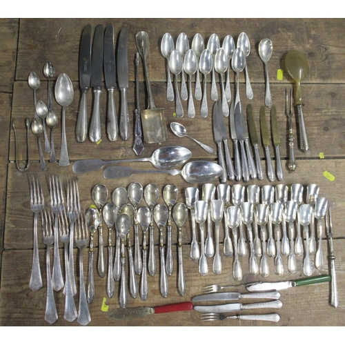 119 - A canteen of Keisel cutlery, comprising knives, forks, spoons, cake forks etc., marked 800, weight a... 