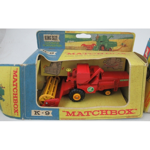 176 - A boxed Dinky Toys Ford D.800 snow plough and tipper truck, number 439, together with other Corgi & ... 