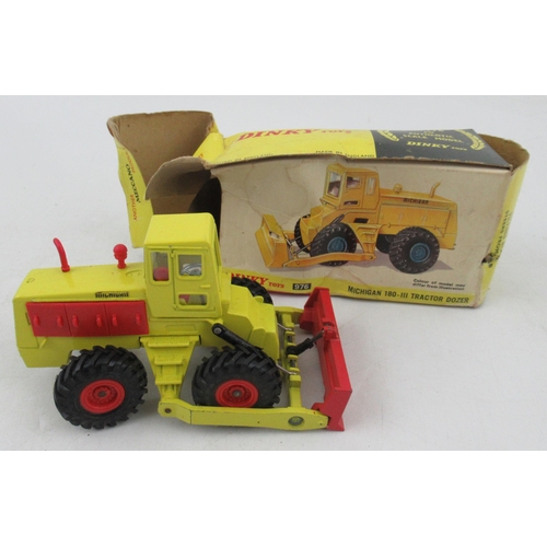 176 - A boxed Dinky Toys Ford D.800 snow plough and tipper truck, number 439, together with other Corgi & ... 