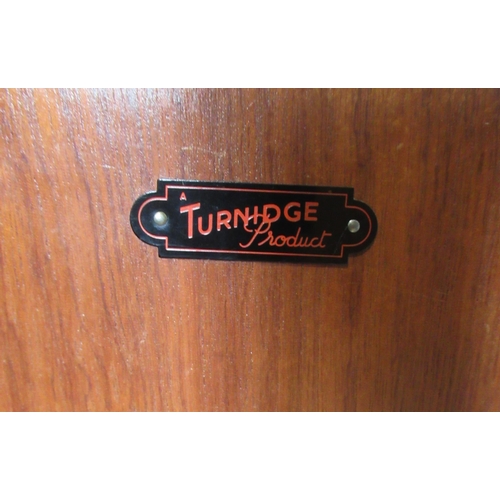 33 - A Turnidge Product vintage drinks cabinet, with mirror drinks compartment fitted two cupboard drawer... 