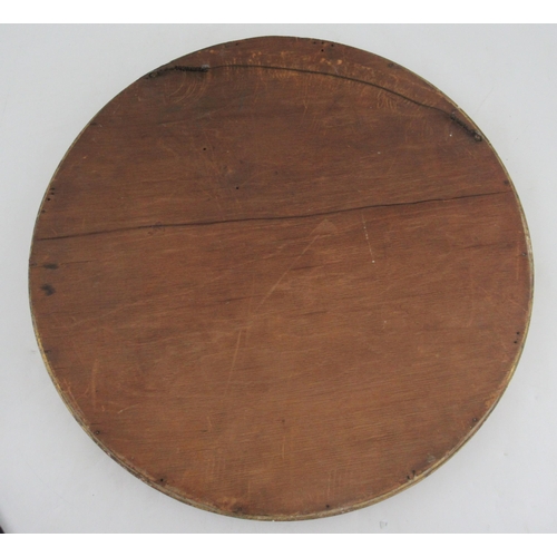 70 - A 19th century gilt framed circular wall mirror, diameter 19ins