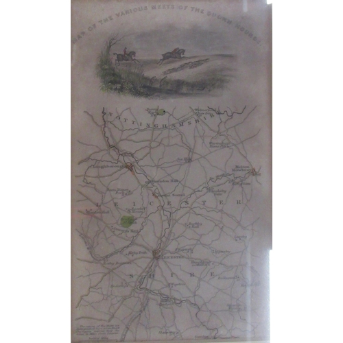 85 - A collection of prints, to include maps