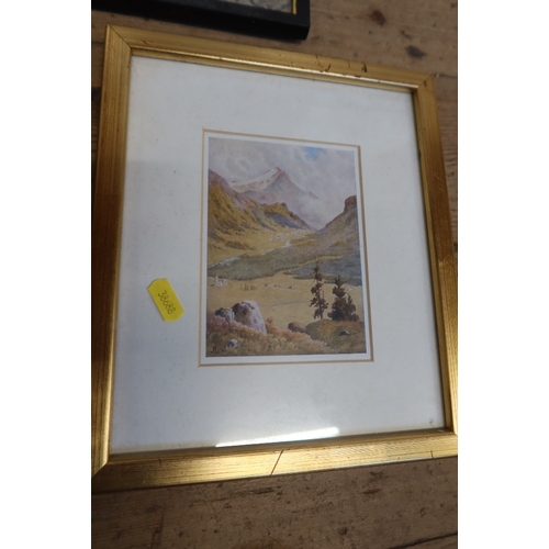 88 - A collection of Antique and later prints together with framed oriental silks