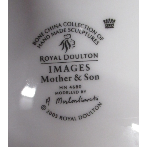 156 - Seven Royal Doulton white figures