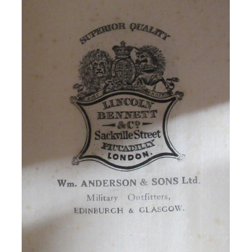 159 - A Lincoln Bennett black top hat, together with a RW Forsyth black bowler hat