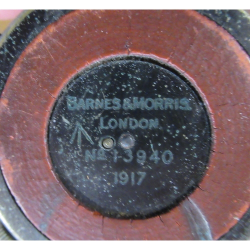 162 - Barnes & Morris London, a compass, No. 13940 1917