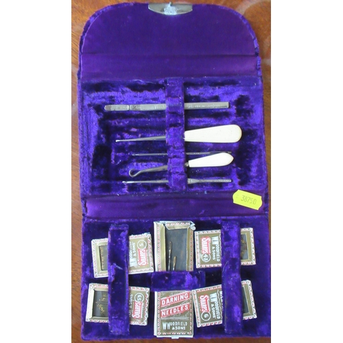 274 - A collection of sewing sets and needle cases