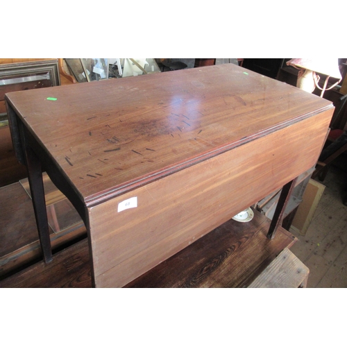 68 - A Pembroke table, width 37ins