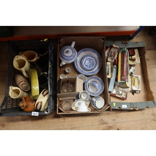 462 - A large collection of assorted sundries, china and model toys