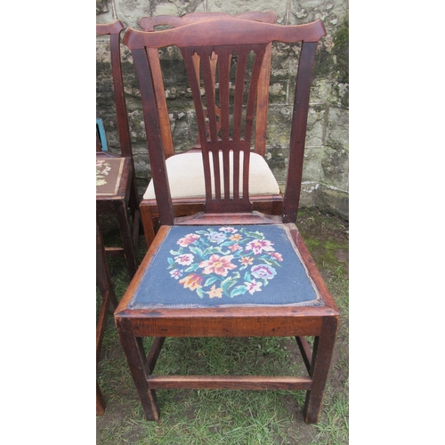 41 - A set of six 19th century style dining chairs