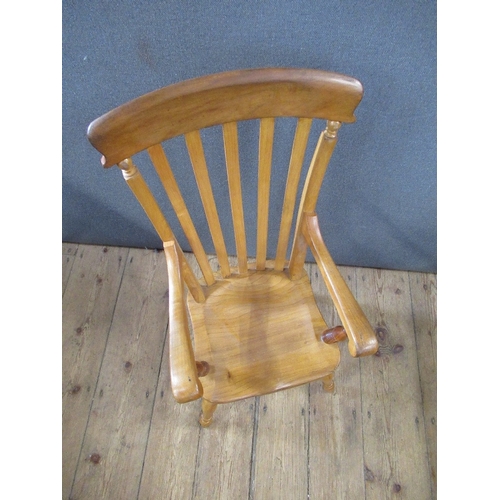 64 - A Child's Windsor chair, height 31ins