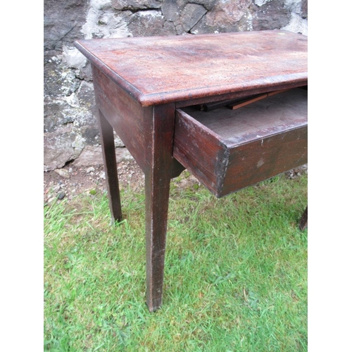 47 - Three 19th century mahogany tables, including two low boys, widths 30ins, 30ins, and 28ins