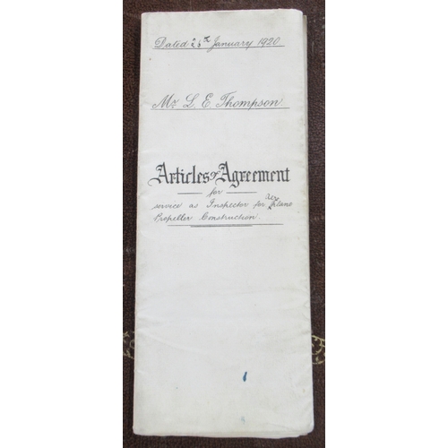 145 - Three documents, an 1882 mortgage, an 1880 mortgage and an Articles Agreement 1920