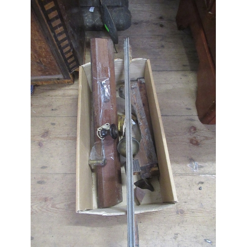 65 - A Georgian long case clock, with mahogany case