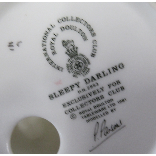 122 - Eight various Royal Doulton figures