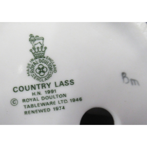 122 - Eight various Royal Doulton figures