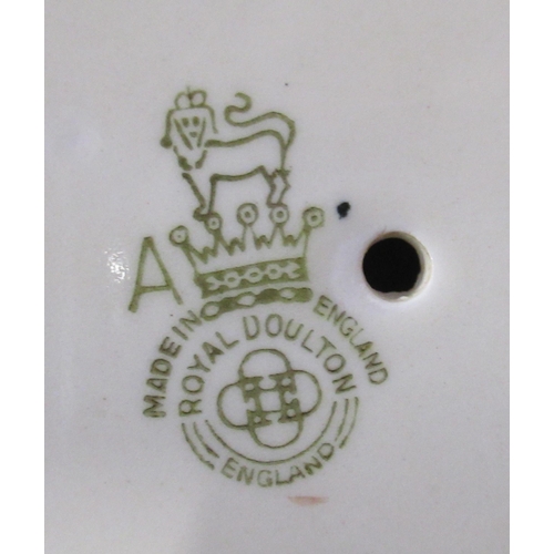 124 - Two Royal Doulton character match/tooth pick holders