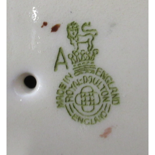 124 - Two Royal Doulton character match/tooth pick holders