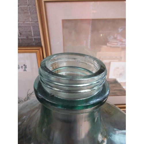 2 - A glass carboy