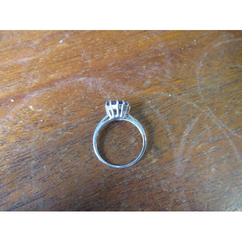 209 - A silver dress ring