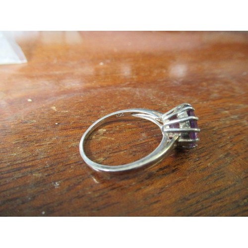 209 - A silver dress ring