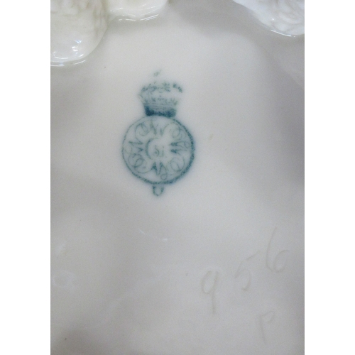 244 - Two Royal Worcester Chinese influence vases, of shaped cylindrical form, both af