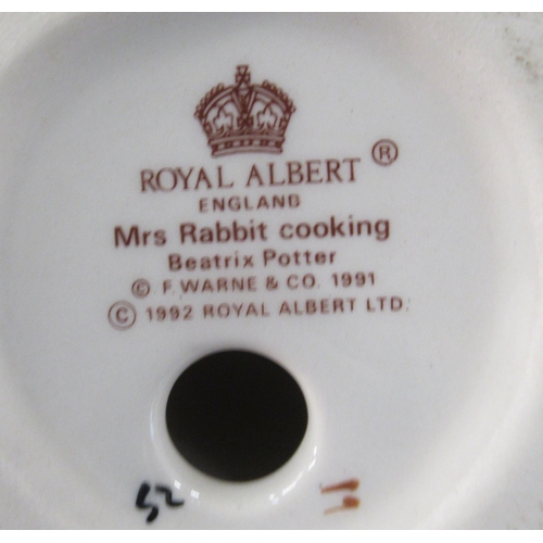 246 - 8 Beswick Beatrix Potter figures, together with 2 Royal Albert figures to include Mother Ladybird, M... 