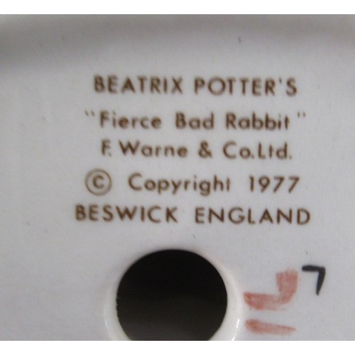 246 - 8 Beswick Beatrix Potter figures, together with 2 Royal Albert figures to include Mother Ladybird, M... 