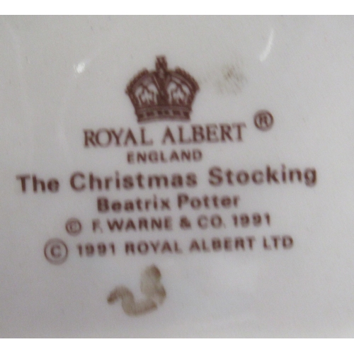 247 - 8 Beswick Beatrix Potter figures, together with 2 Royal Albert figures to include Tom Kitten and but... 