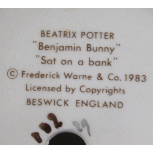 248 - 8 Beswick Beatrix Potter figures, together with a Royal Albert figure to include Little black Rabbit... 