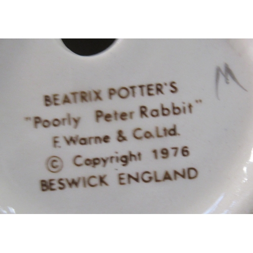 248 - 8 Beswick Beatrix Potter figures, together with a Royal Albert figure to include Little black Rabbit... 