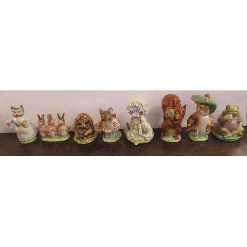 249 - 8 Beswick Beatrix Potter figures to include Tabitha Twitchett, Benjamin Bunny, Squirrel Nutkin, Old ... 