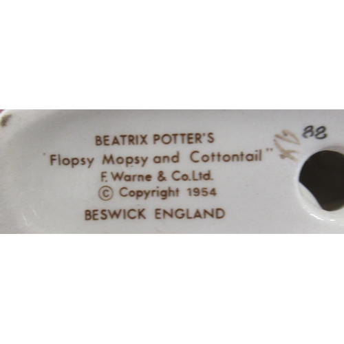 249 - 8 Beswick Beatrix Potter figures to include Tabitha Twitchett, Benjamin Bunny, Squirrel Nutkin, Old ... 
