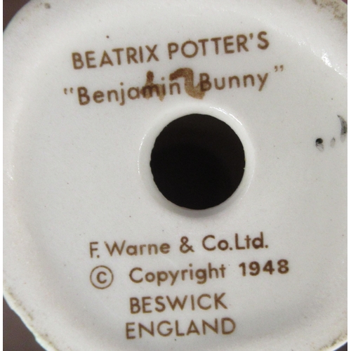 249 - 8 Beswick Beatrix Potter figures to include Tabitha Twitchett, Benjamin Bunny, Squirrel Nutkin, Old ... 