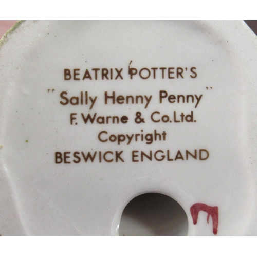 250 - 8 Beswick Beatrix Potter figures, together with a Royal Albert figure to include Peter Rabbit , Good... 