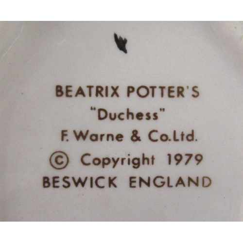 254 - Two Beswick Beatrice Pottery figures, Duchess, both with pie