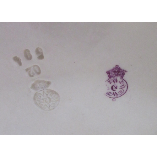 262 - A large Royal Worcester blush ivory figure, of a man pouring water into a vase, height 18ins