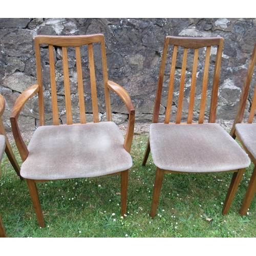 29 - A set of six G plan mid century dining chairs
